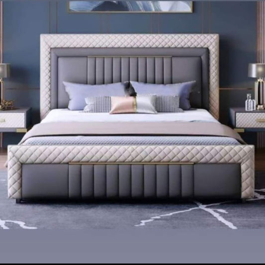 Luxury Wooden Bed Set