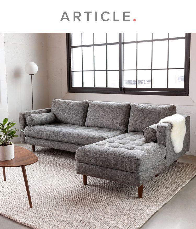 Modern 3-Seater Comfort Sofa