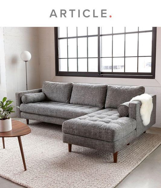 Modern 3-Seater Comfort Sofa